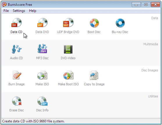 BurnAware Free 3.07